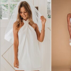 Show Me Your MuMu Jasmine Halter Mini Dress